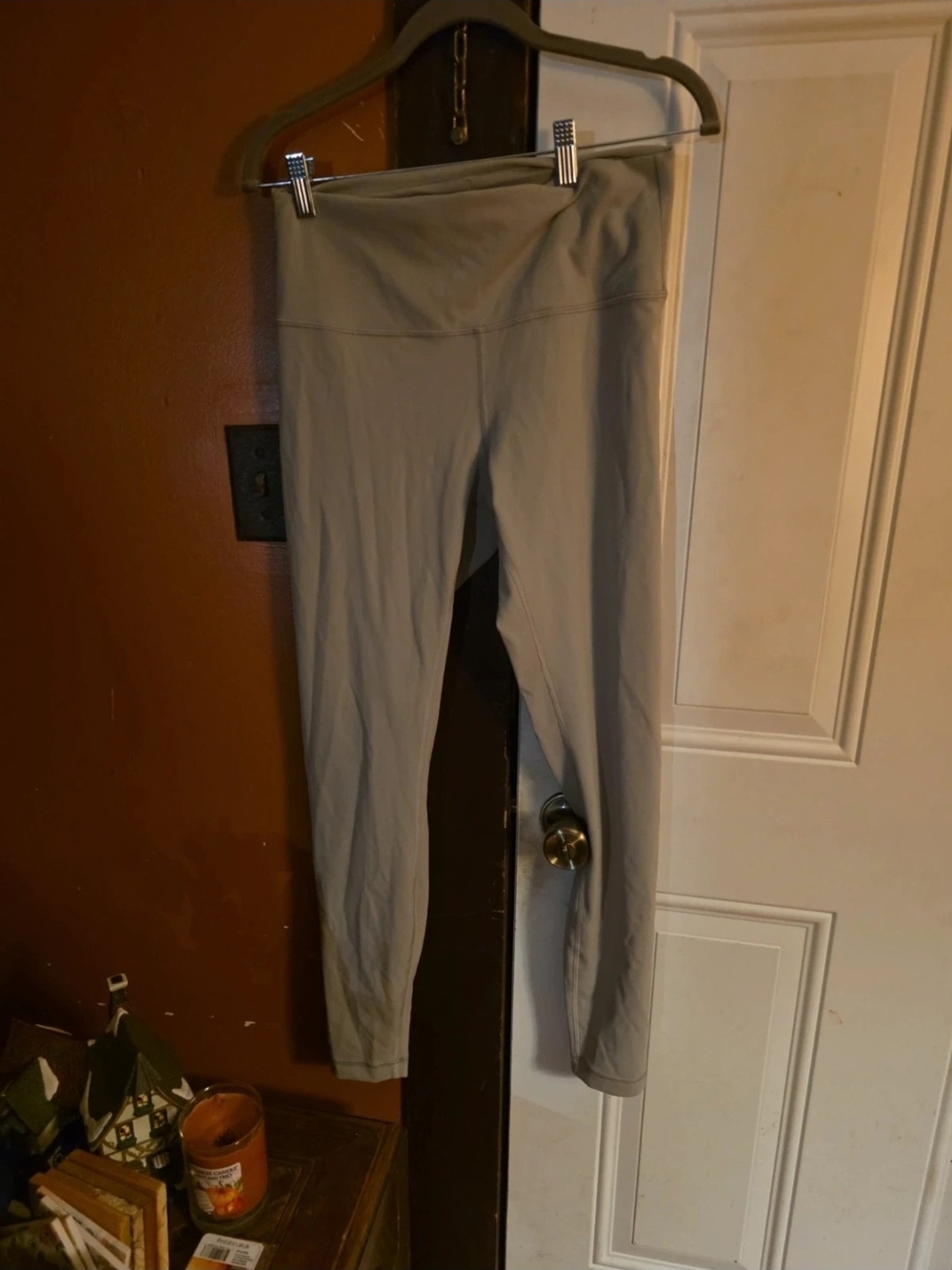 lululemon athletica Taupe High-Rise Leggings